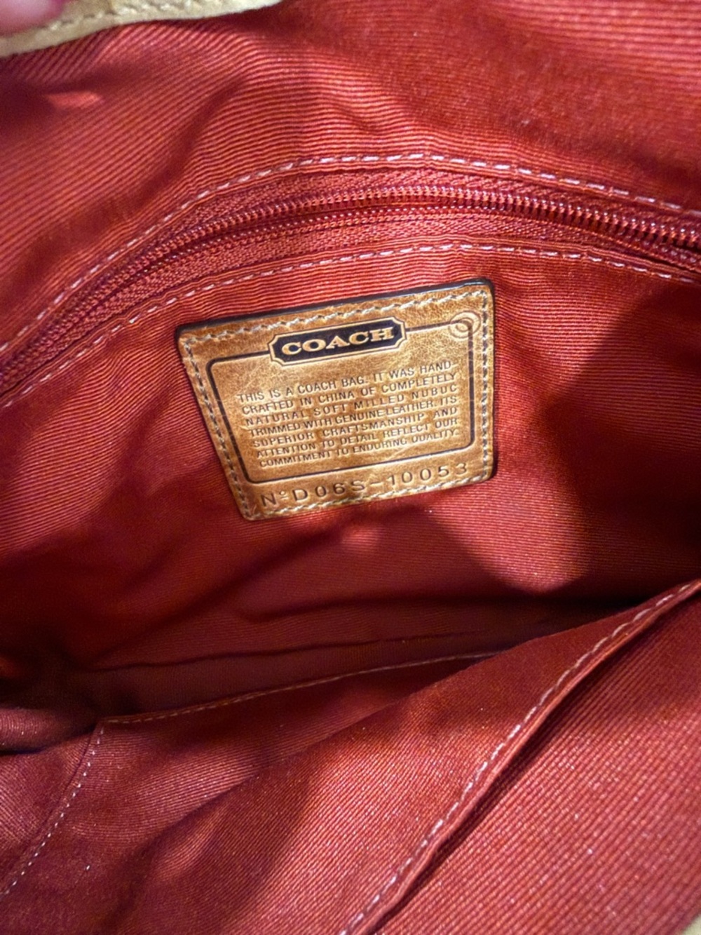 Vintage coach bag - Picture 7 of 8